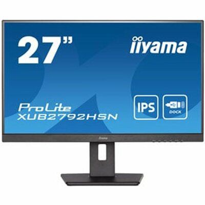 iiyama ProLite XUB2792HSN-B5 27" WQHD 75Hz IPS USB-C Dock Monitor