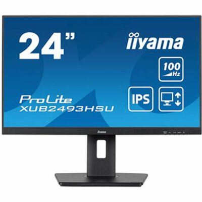 iiyama ProLite 24" XUB2493HSU-B6 Full HD 100Hz FreeSync IPS Monitor