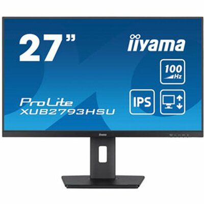 iiyama ProLite XUB2793HSU-B6 27" Full HD 100Hz FreeSync IPS Monitor