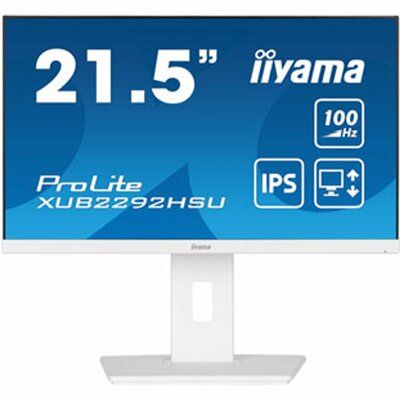 iiyama ProLite XUB2292HSU-W6 21.5" Full HD 100Hz FreeSync IPS Monitor