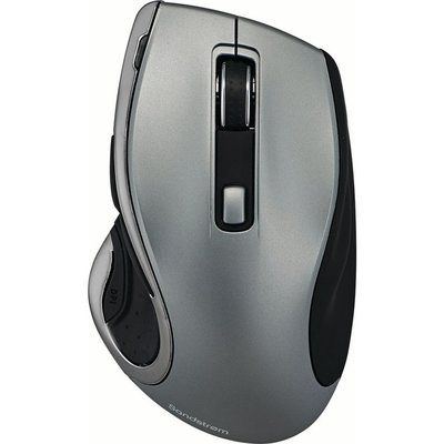 Sandstrom SMWLHYP15 Wireless Blue Trace Mouse - Gun Metal