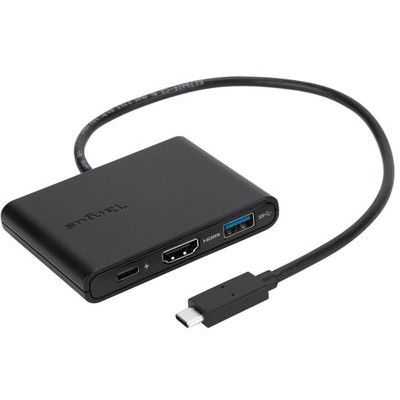Targus USB-C to HDMI/USB-C/USB-A Adapter Power Delivery Black