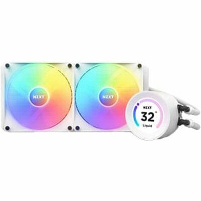 NZXT Kraken ELite 280 RGB White AIO Intel/AMD CPU Hydro-Cooler