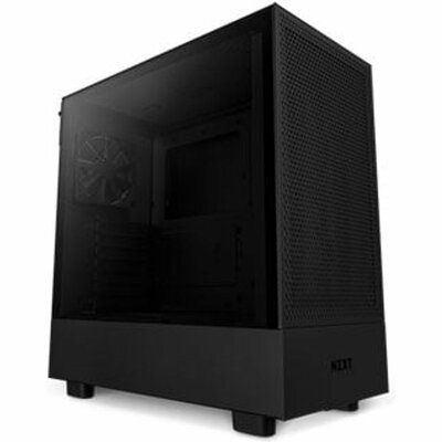 NZXT H5 Flow Black Mid Tower Tempered Glass PC Gaming Case