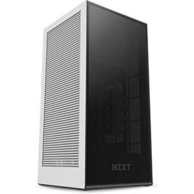 NZXT White H1 Mini-ITX Windowed PC Gaming Case w/ 650W PSU & AIO