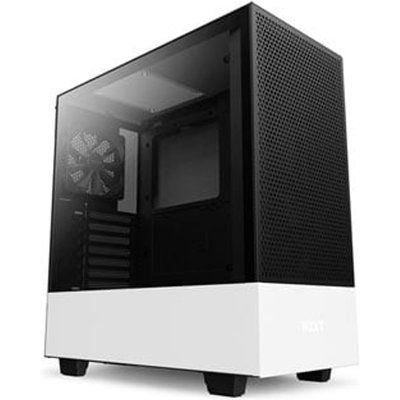 NZXT H510 Flow White Mid Tower Tempered Glass PC Gaming Case