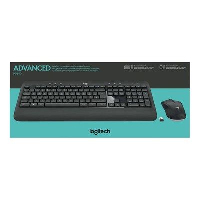 Logitech MK540 ADVANCED Wireless Keyboard and Mouse Set