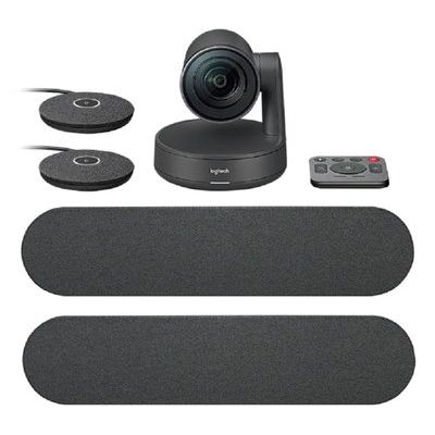 Logitech Large Rally Package (2 x Microphone, 2 x Speaker, Hubs and Camera)