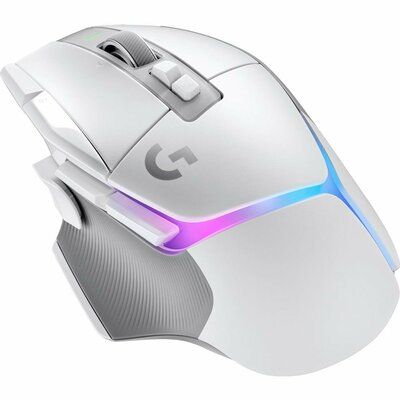 Logitech G502 X Plus Lightspeed Wireless Optical Gaming Mouse - White 