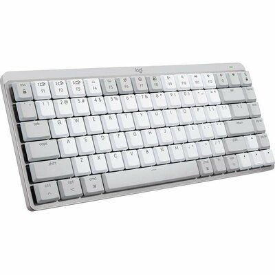 Logitech MX Mechanical Mini for Mac Wireless Keyboard - Pale Grey