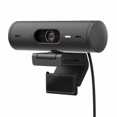 Logitech Brio 500 Full HD 1080p USB-C Webcam - Grey
