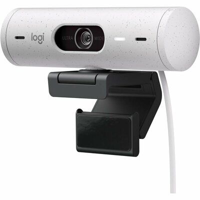 Logitech Brio 500 Full HD Webcam - Off-White