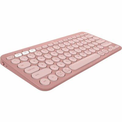 Logitech Pebble Keys 2 K380S Wireless Keyboard - Pink 