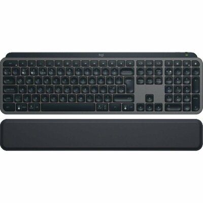 Logitech MX Keys S Plus Wireless Keyboard - Black 