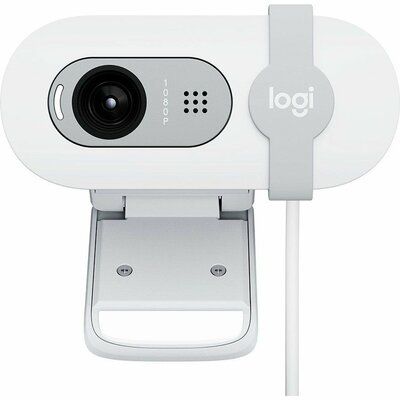 Logitech Brio 100 Full HD Webcam - White