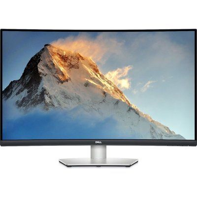 DELL S3221QS 4K Ultra HD 31.5" Curved LCD Monitor - Silver 