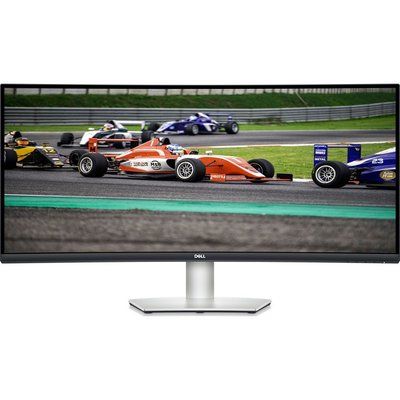 Dell S3422DW Wide Quad HD 34" Curved LED Monitor - Black 