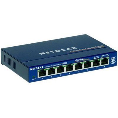Netgear GS108 ProSafe 8-Port Ethernet Switch