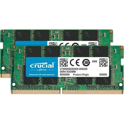Crucial Technology Crucial 16GB Kit (8GBx2) DDR4-2400 SODIMM Memory