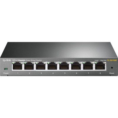 TP-Link TL-SG108E Managed Network Switch - 8-port