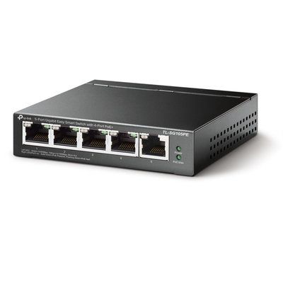 TP-Link Easy Smart TL-SG105PE - Switch - 5 Ports - Smart Managed