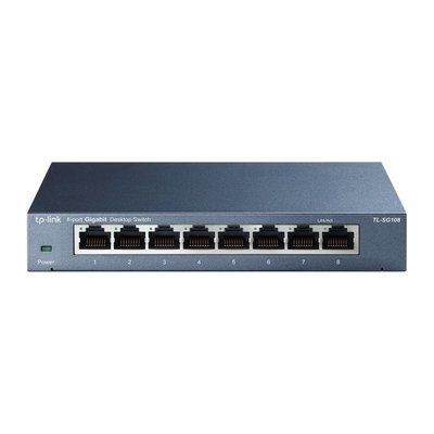 TP-Link TL-SG108S - Desktop Switch - 8 Ports