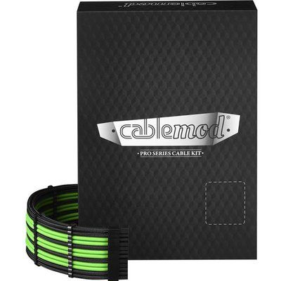 Cablemod PRO ModMesh C-Series RMi & RMx Cable Kit - Black & Light Green