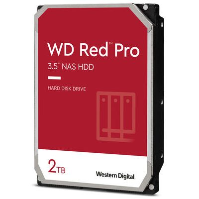 Western Digital Red Pro 2TB SATA III 3.5 NAS Internal Hard Drive