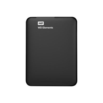 Western Digital Elements 1TB 2.5 Portable Hard Drive in Black