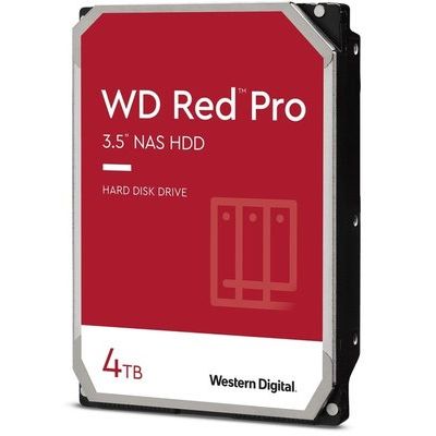 Western Digital Red Pro 4TB SATA III 3.5 NAS Internal Hard Drive