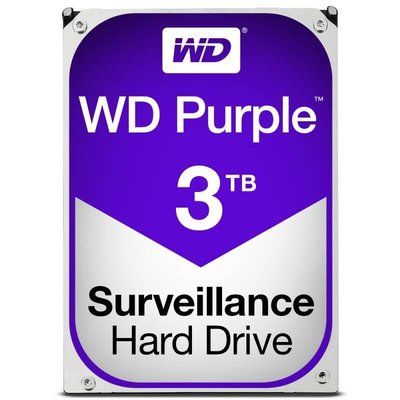 WD Purple 3TB Surveillance 3.5 Hard Drive