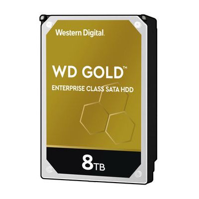 Western Digital WD Gold 8TB Hard Drive SATA 6Gbs