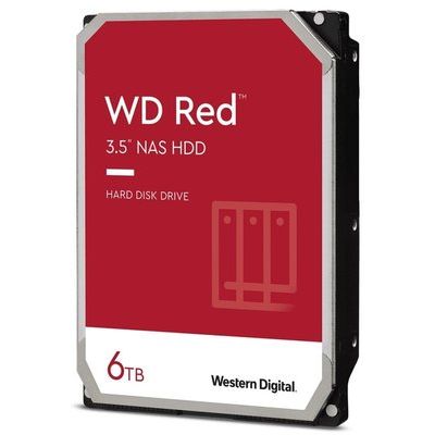 Western Digital Red 6TB SATA III 3.5 NAS Internal Hard Drive