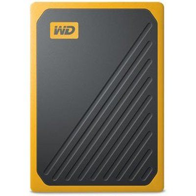 Western Digital WD My Passport Go 500GB Black w/ Amber trim