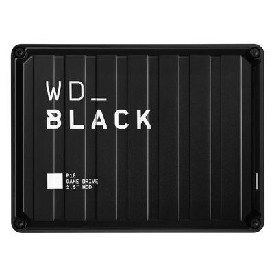 WD Black P10 Game Drive 4TB External Portable Hard Drive/HDD - Black