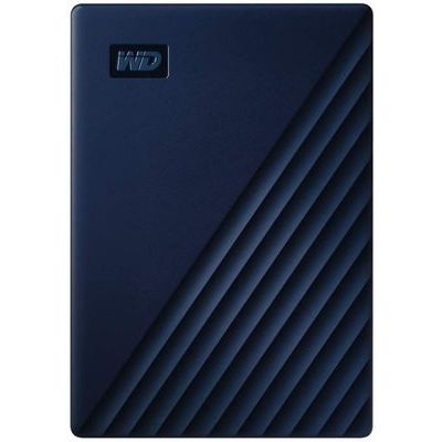 WD 5 TB My Passport for Mac Portable Hard Drive - Blue