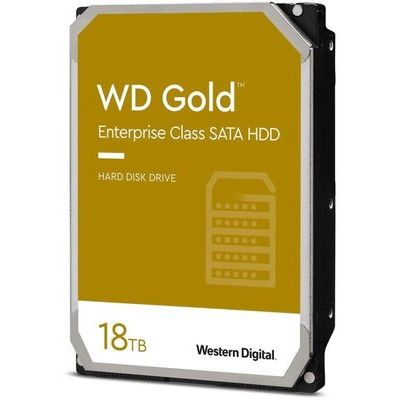 WD Gold 18TB Enterprise Class Internal Hard Drive - 7200 RPM Class, SA