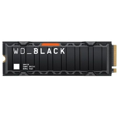 WD Black SN850 Heatsink 1TB M.2 PCIe 4.0 NVMe SSD/Solid State Drive