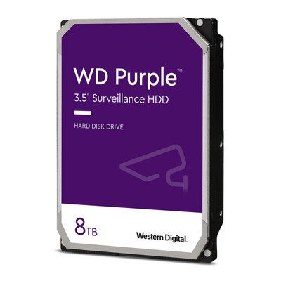 WD Purple 8TB 3.5 Sata 6Gbs 128MB HDD