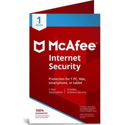 Mcafee Internet Security 2019 - 1 year for 1 device
