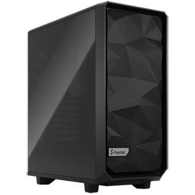 Fractal Design Fractal Meshify 2 Compact Black Mid Tower Tempered Glass PC Case