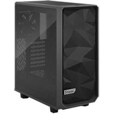 Fractal Design Fractal Meshify 2 Compact Grey Mid Tower Tempered Glass PC Case
