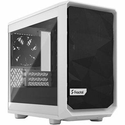 Fractal Design Fractal Meshify 2 Nano Mini ITX Tempered Glass White PC Case