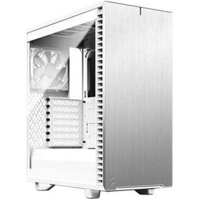 Fractal Design Define 7 Compact White Windowed Mid Tower PC Gaming Case