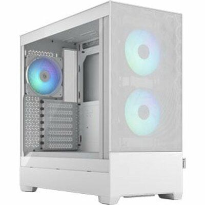 Fractal Design Fractal Pop Air RGB White Mid Tower Tempered Glass PC Case