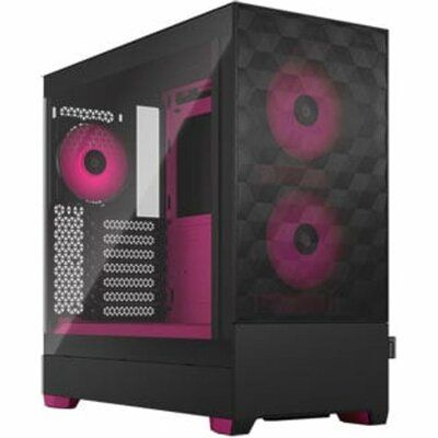 Fractal Design Fractal Pop Air RGB Magenta Core Mid Tower Tempered Glass PC Case