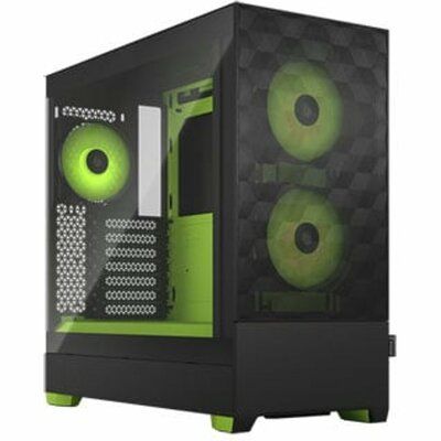 Fractal Design Fractal Pop Air RGB Green Core Mid Tower Tempered Glass PC Case