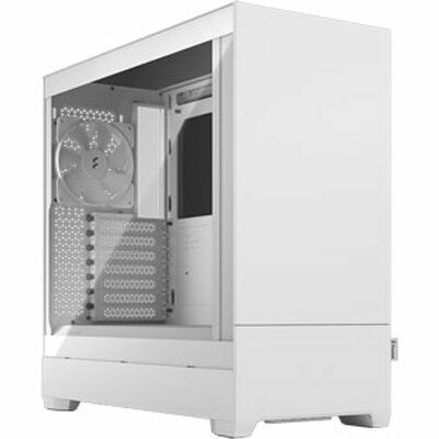 Fractal Design Fractal Pop Silent White Mid Tower Tempered Glass PC Case