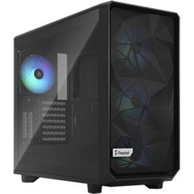 Fractal Design Fractal Meshify 2 RGB Black Mid Tower Tempered Glass PC Case