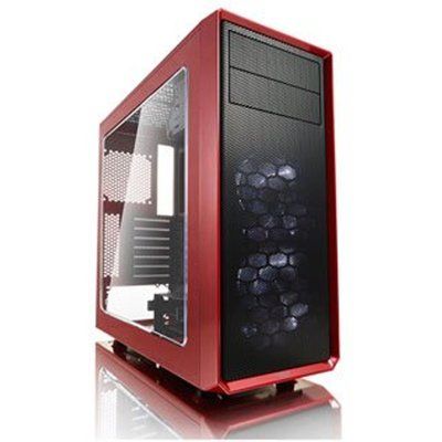 Fractal Design Focus G Mystic RED Mid Tower Case with Window